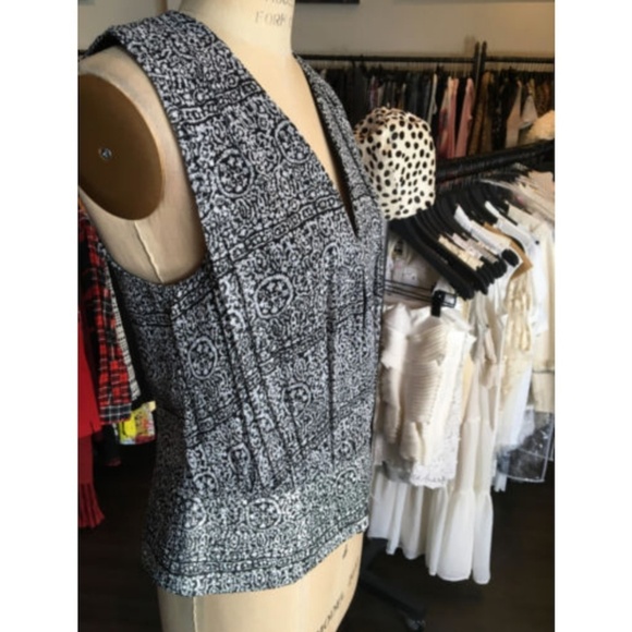 Balenciaga Black White 2014 Runway Vest - Picture 3 of 8